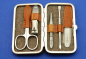 Mobile Preview: Dreiturm - Manicure Set KNHS/Kn (Loden gray/brown)