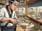 Preview: Yaxell - Taishi Santoku 16,5cm