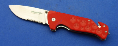 Black Fox - Rescue Knife Red Action