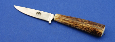 Hack - Trachtenmesser Hirschhorn (Steckangel, 7cm)