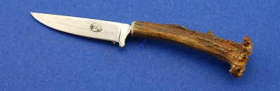 Hack - Trachtenmesser Rehkrone (Steckangel, 7cm)
