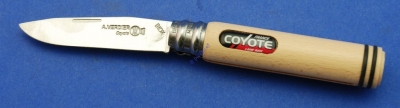 Verdier Penknife Coyote with Corkscrew