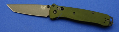 Benchmade - Bailout Woodland Green Alu