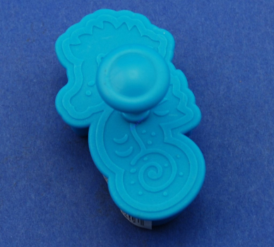 Präge-Keksausstecher Seepferdchen 5,5 x 3 cm