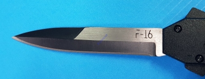 F16 OTF (black/silver Blade)