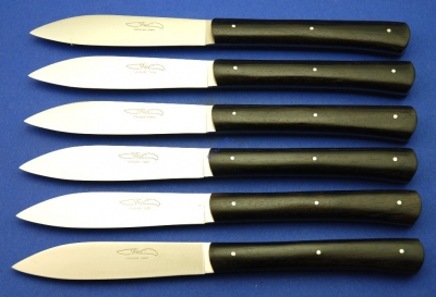 TMC Ecrin Steakmesser Set 6tlg. Ebenholz