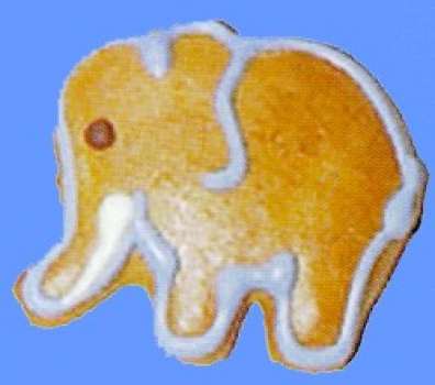 Cookie Cutter Elephant 5,5 x 4 cm