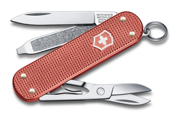 Victorinox Classic SD Alox Limited Edition 2025 Stone Red