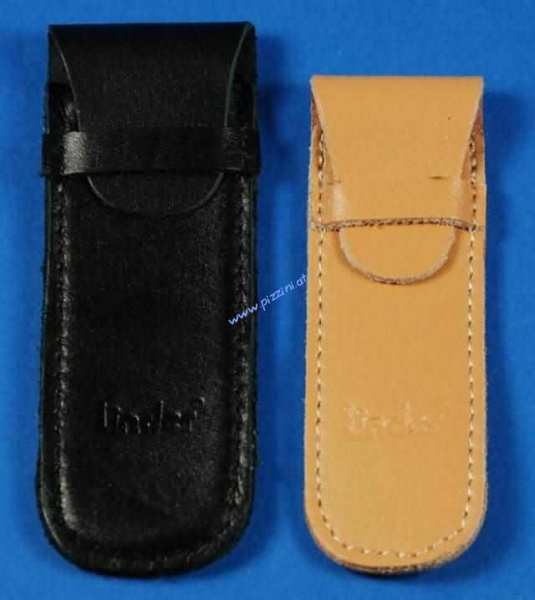 Leather Pouch with Lid