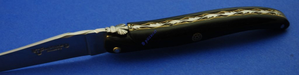 Laguiole en Aubrac Ebenholz Moasik-Pin