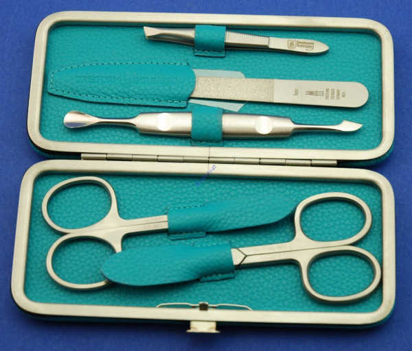 Dreiturm - Manicure Set NS/HS (cyan)