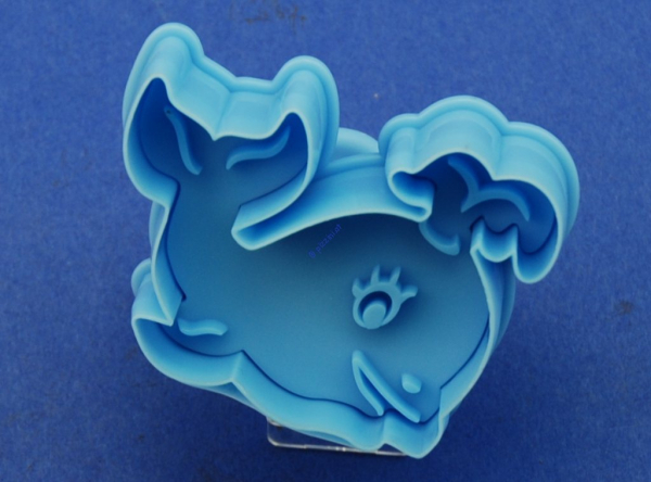 Präge-Keksausstecher Wal 7 x 4 cm