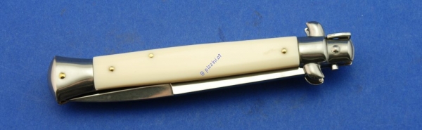 Springmesser 12,5 cm Klinge (Elfenbein imitat)