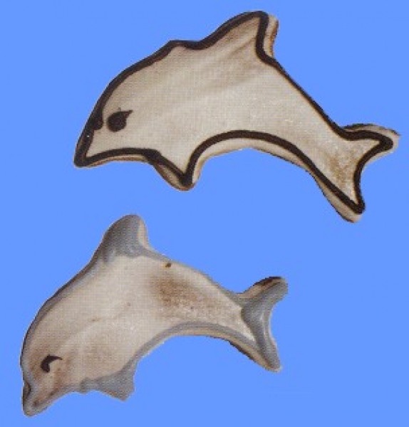 Cookie Cutter Dolphin 7 x 5 cm